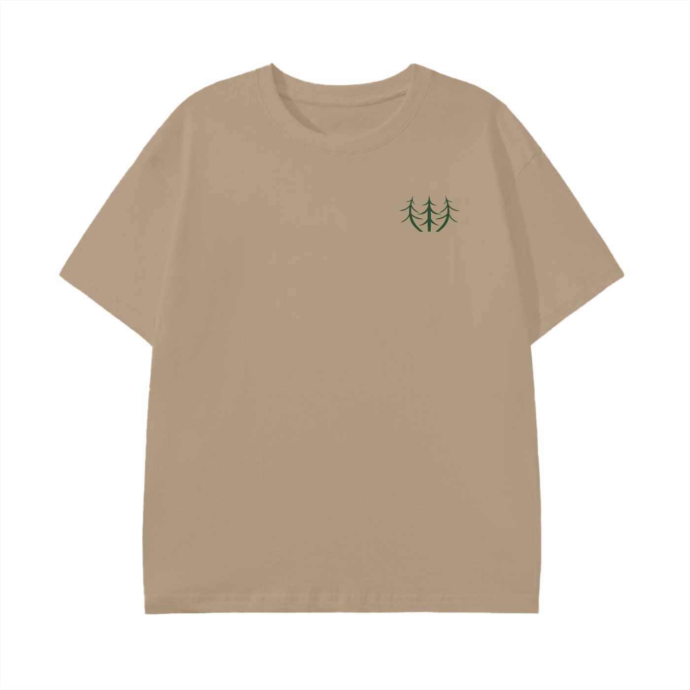 Classic Lightweight T-Shirt (Green Logo)