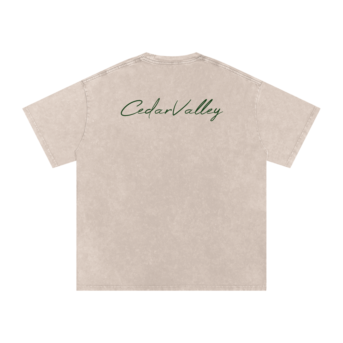 Desert Oversized T-shirt (Green Logo)