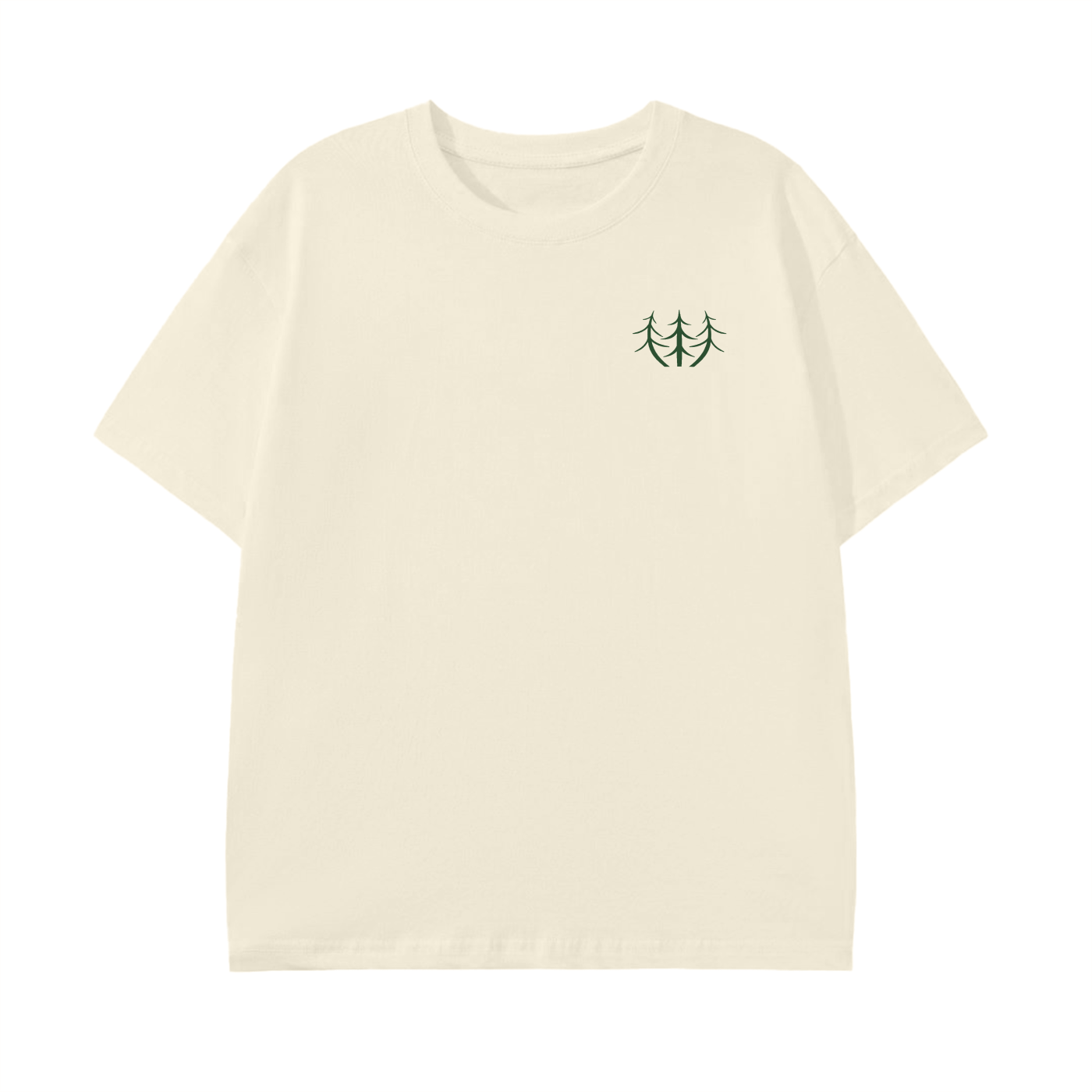 Classic Lightweight T-Shirt (Green Logo)