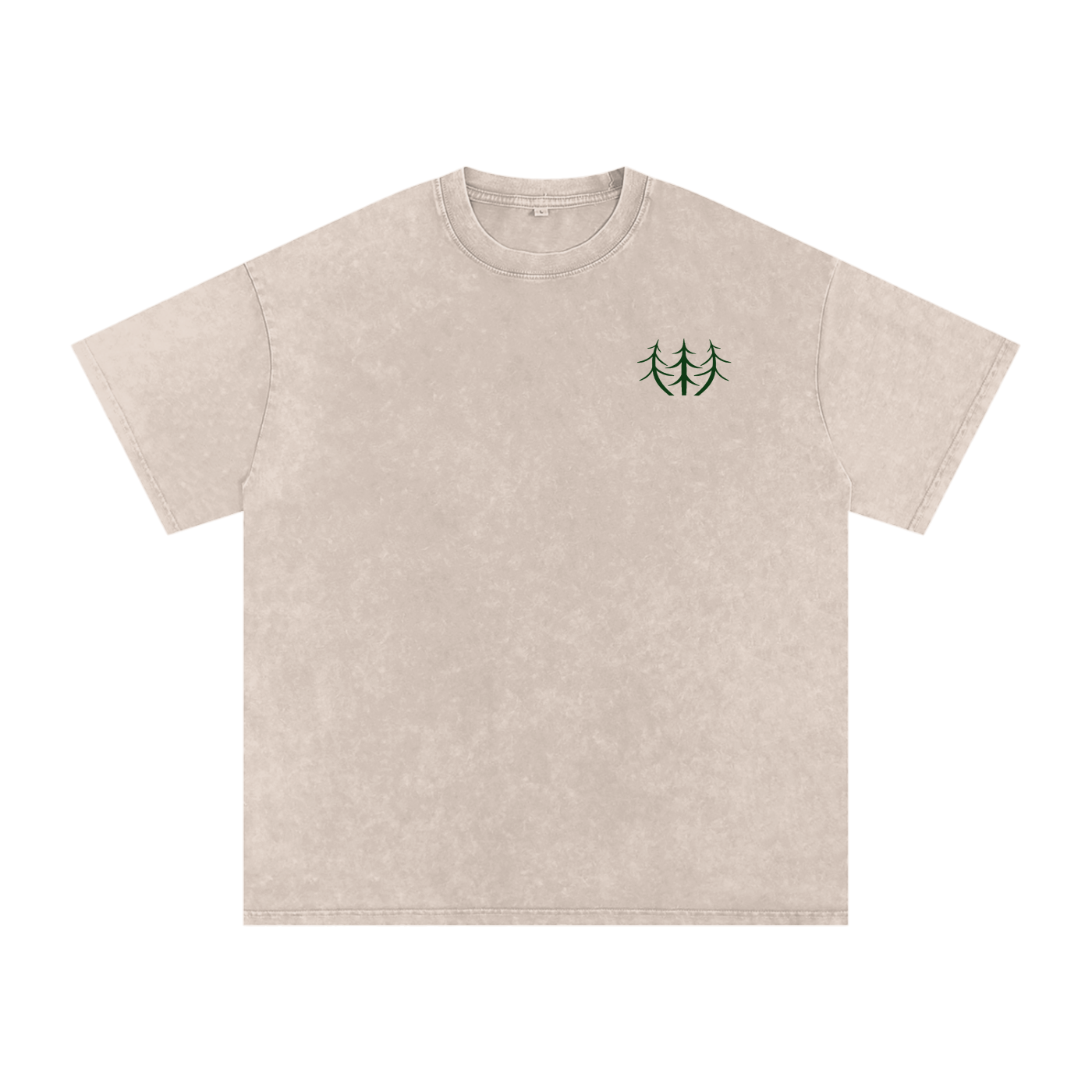 Desert Oversized T-shirt (Green Logo)