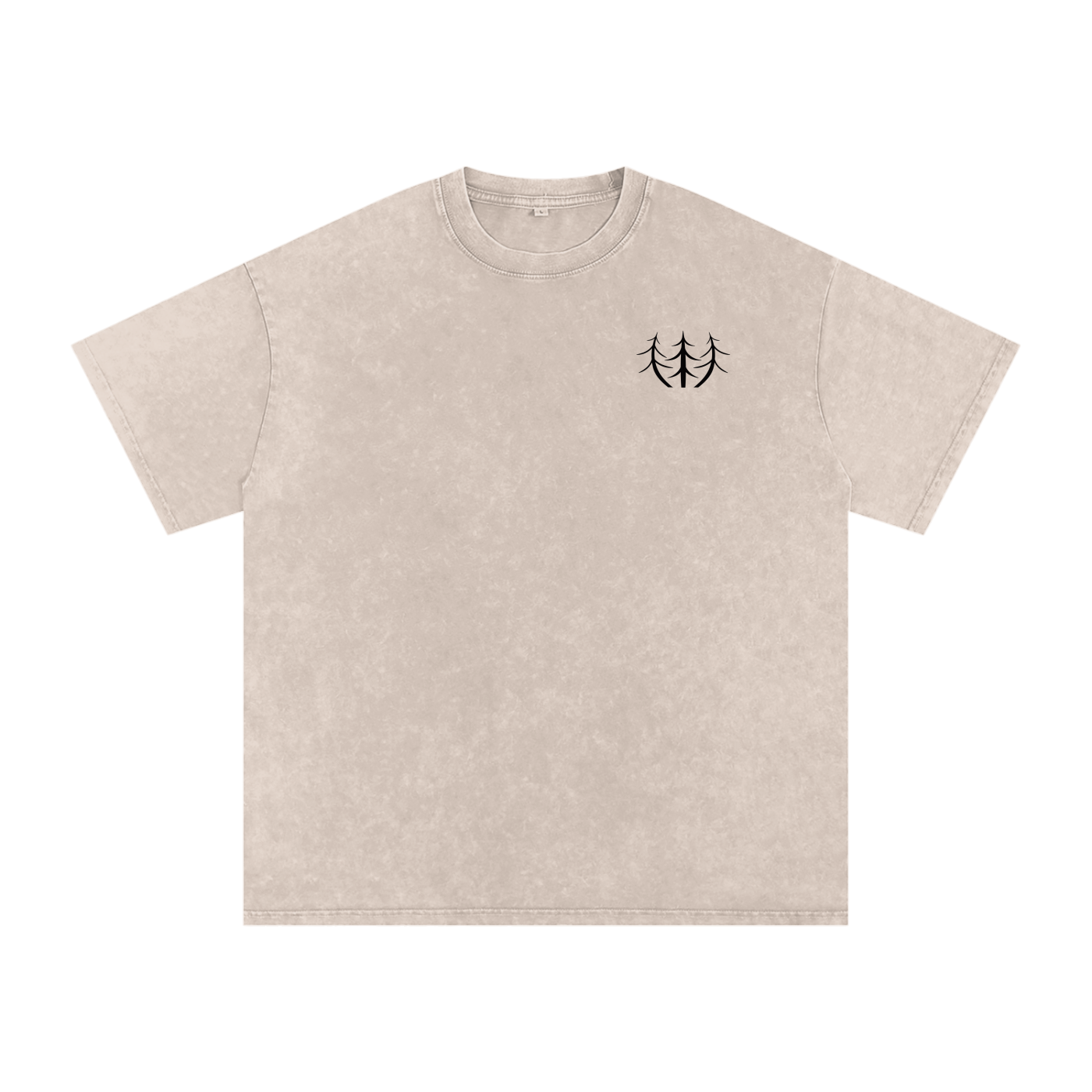 Desert Oversized T-shirt (Black Logo)