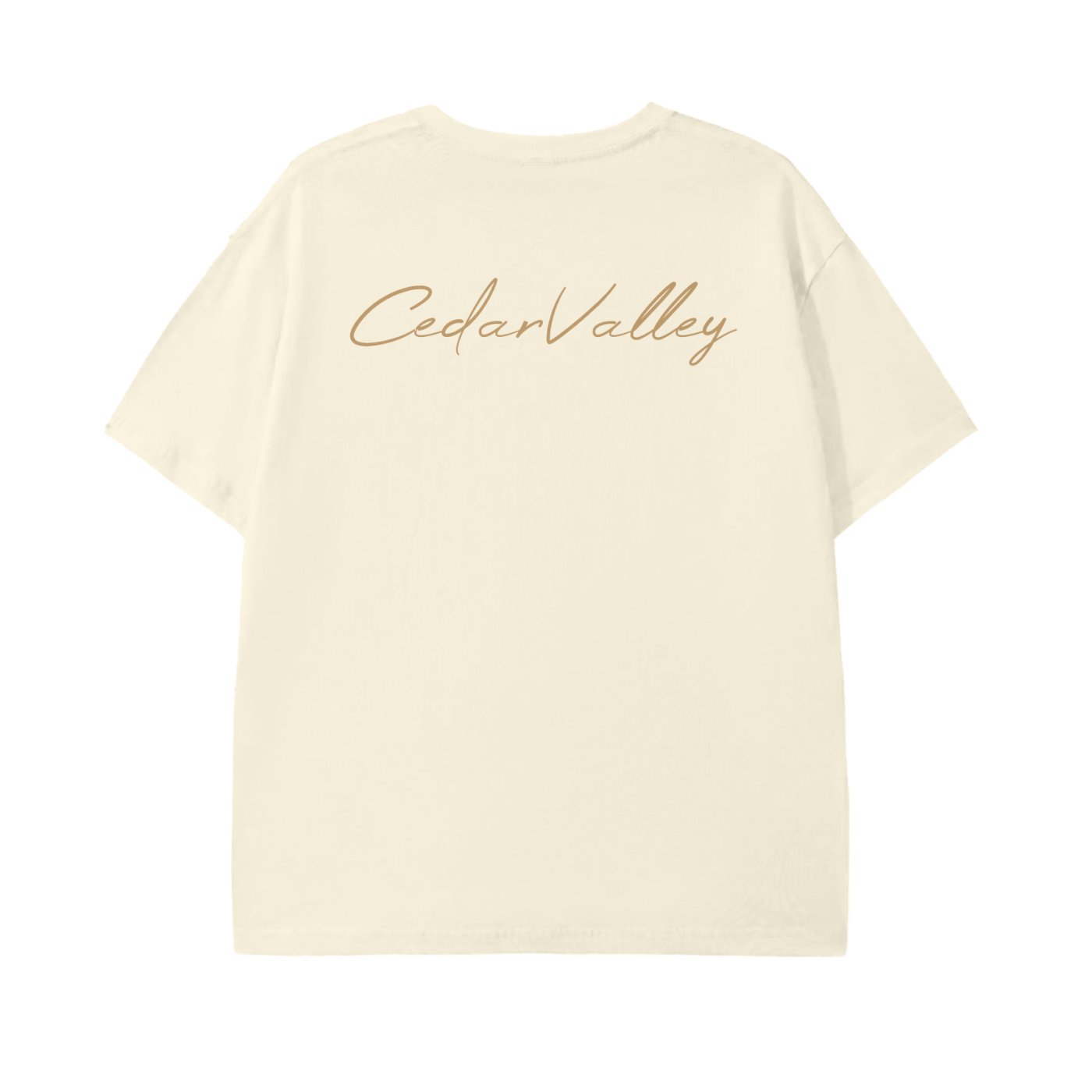 Classic Lightweight T-Shirt (Tan Logo)