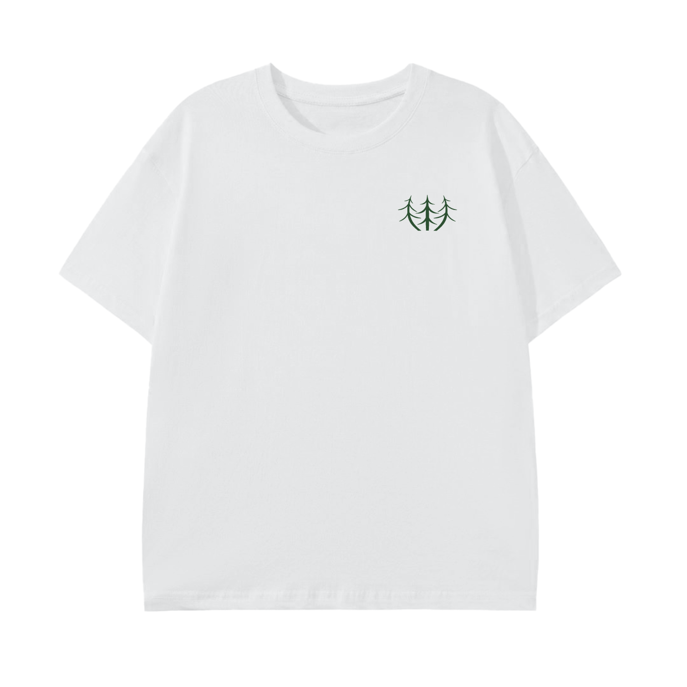 Classic Lightweight T-Shirt (Green Logo)