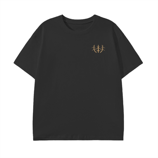 Classic Lightweight T-Shirt (Tan Logo)