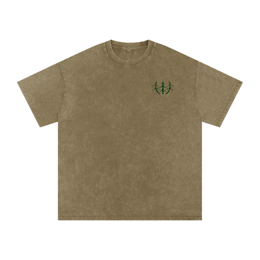 Desert Oversized T-shirt (Green Logo)
